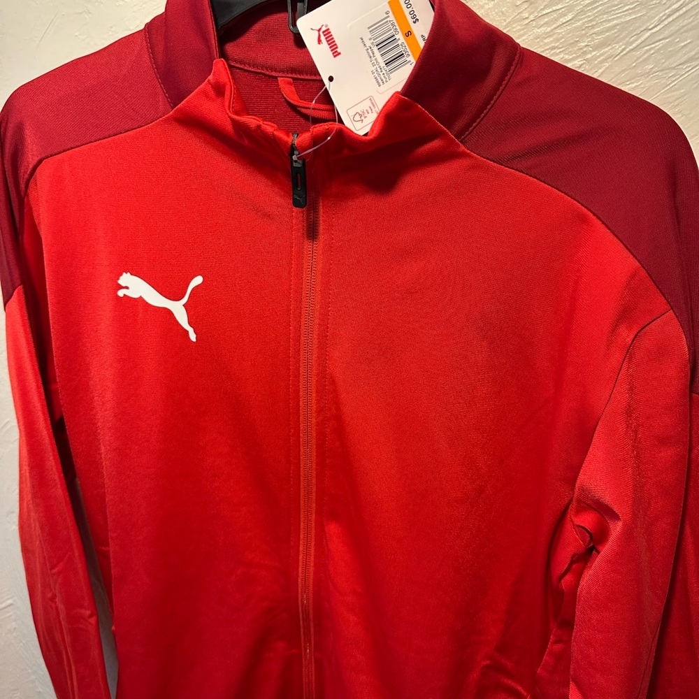 Puma Vibrant Red Sports Jacket